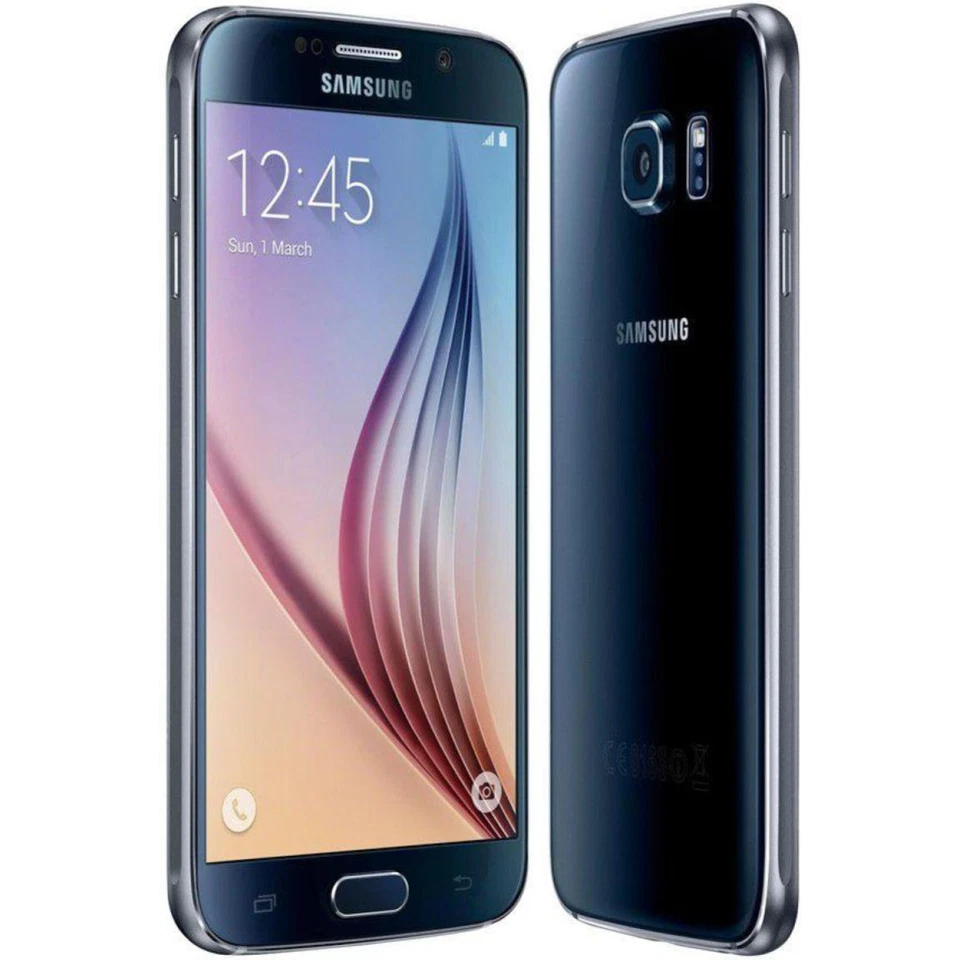 Samsung Galaxy S6 SM-G920A 32GB AT&T GSM Android Unlocked Smartphone Very Good - Image 3 of 4