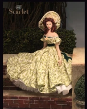 1:12 scale Miniature Doll Art Tutorials~Pattern~Clothes/Hair SCARLET DANA BURTON