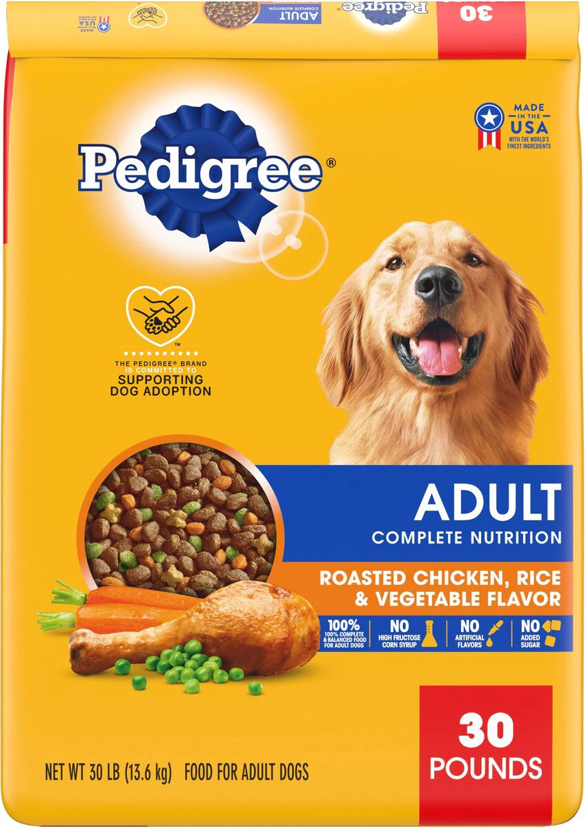 Pedigree Complete Nutrition Roasted Chicken Rice & Vegetable Adult Dry