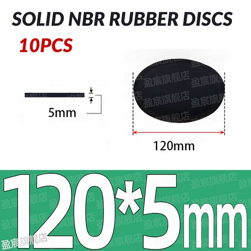 Neopren Voll Rund Gummi Pads Disc Blatt - 10 Stück - Verschiedene Stärken & Größen - Bild 170 von 251