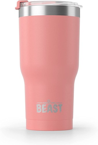 Beast Thermobecher 550 ml - Blüte I Mehrweg Thermo Kaffeebecher To Go mit 2 S... - Bild 2 von 9