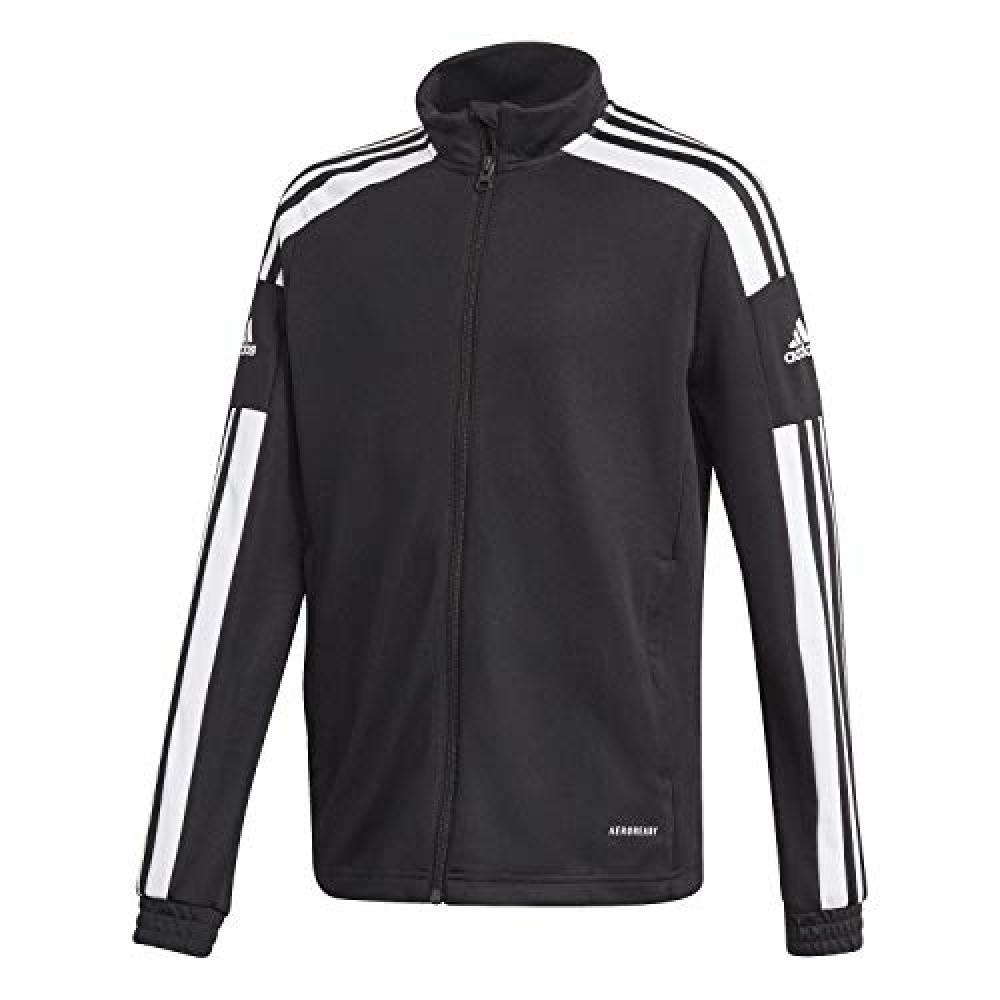 (TG. 7-8 anni) adidas Squadra 21 Training Track Tracksuit Jacket Giacca, Black/W