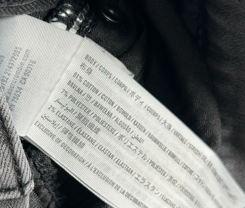 Hollister Advanced Stretch Stacked Slim Straight Jeans Gray Mens Size 26 x 30 - Picture 20 of 24