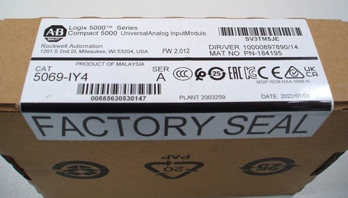 New - Logix Compact 5000 5069-IY4 Universal Analog Input Module - Bild 1 von 3