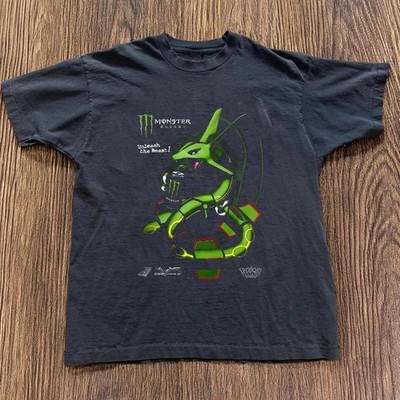 Monster energy tshirt, vintage anime tshirt
