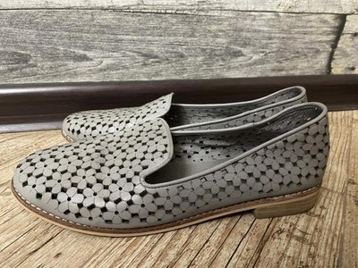 Women Bode Heels Grey Leather 40