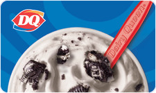 Dairy Queen 2025 Oreo Blizzard NO VALUE $0 Collectible Gift Card