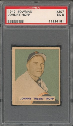 1949 Johnny Hopp #207