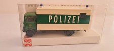Busch 40765 Mercedes Benz LP 809 Polizei Pferdetransporter BW  - OVP  