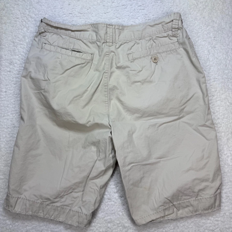 Винтажные мужские шорты American Rag 33 хаки повседневные хлопковые - Изображение 2 из 4
