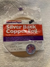 Venture Tape Silver Back Copper Foil 3/16