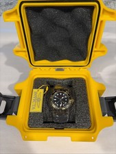 Invicta Pro Diver 40 Mm Bc2022512 Black Dial, Gold Red FREE Yellow Case Included