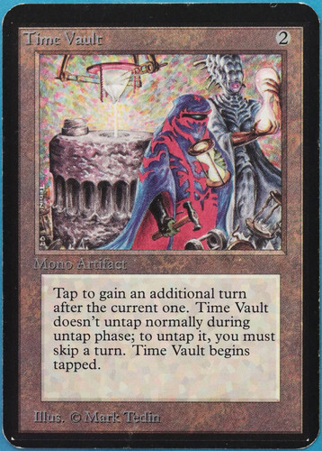 Time Vault Alpha PLD (Reserved List Vintage MTG Magic Card) (515962) ABUGames