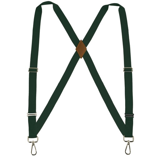 Buyless Fashion Trucker Suspenders Men - 48" Elastic Adjustable 1" X Back Braces - Picture 22 of 49