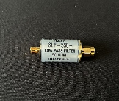 Mini-Circuits SLP-550+ SMA Low Pass Filter 15542 DC to 520 MHz