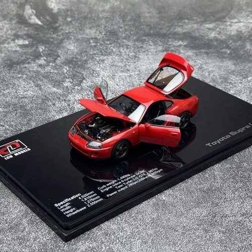 LCD Toyota Supra A80 Alloy Fully Open Diecast Car Model Collectible Gifts 1:43 - Bild 6 von 26