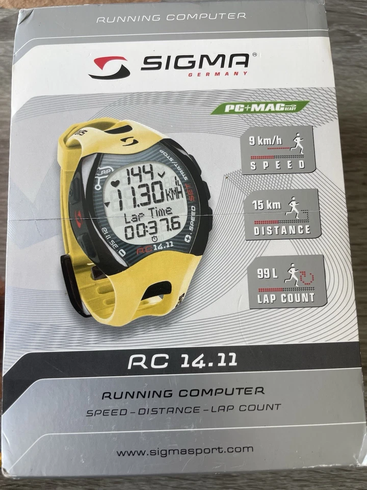 🔥 Sigma • Kit de computadora en funcionamiento RC 14.11 - PC Mac velocidad distancia conteo de vueltas Foto 3 de 4
