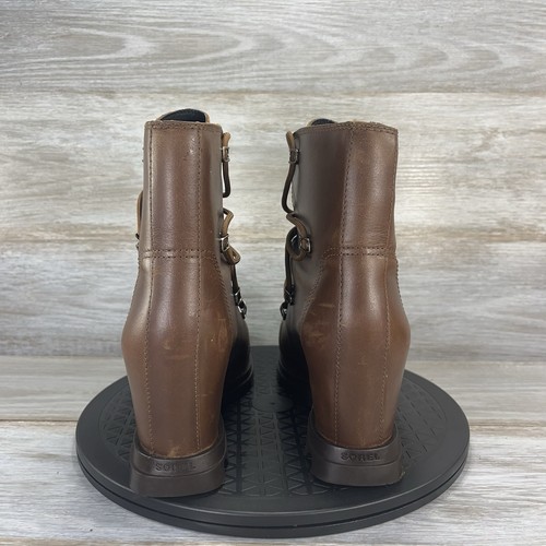 Sorel Women's Joan Of Arctic Wedge III Lace Boots Size 9.5 - Picture 4 of 10