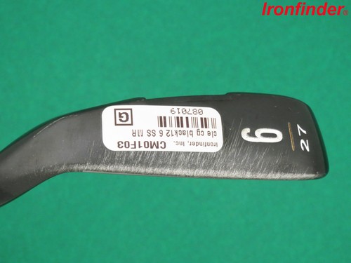 Cleveland CG Black Single 6 Iron Steel NS Pro 850GH Stiff Shaft Mens Right Hand - Picture 3 of 5
