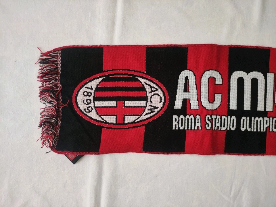SCIARPA FINALE COPPA ITALIA MILAN VS BOLOGNA 14/5/2025 ULTRAS TIFOSO - Immagine 2 di 4