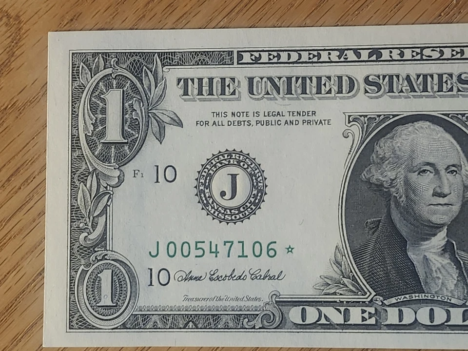 2003A $1 "STAR NOTE" KANSAS CITY UNC/GEM J00547106* 00 START 3 OF 3 CONS SER - Image 3 of 4