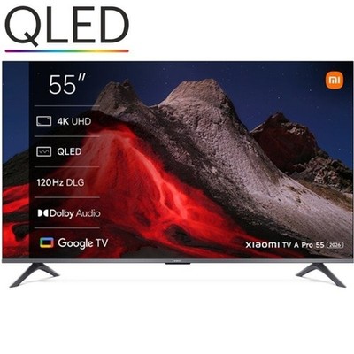 Fernseher Xiaomi QLED TV A Pro 55 2026 55'' Ultra HD 4K mit Smart TV und WiFi