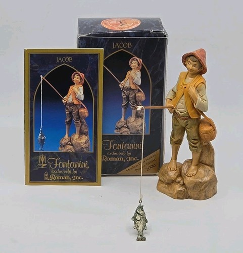 1999 Fontanini Jacob 5" Collection Figur Preview Edition Story Card & Box - Bild 1 von 19