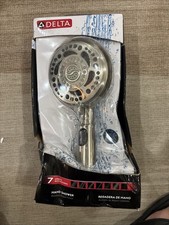 Delta 75704SN 7-Spray Hand Shower Head in Spotshield Brushed Nickel