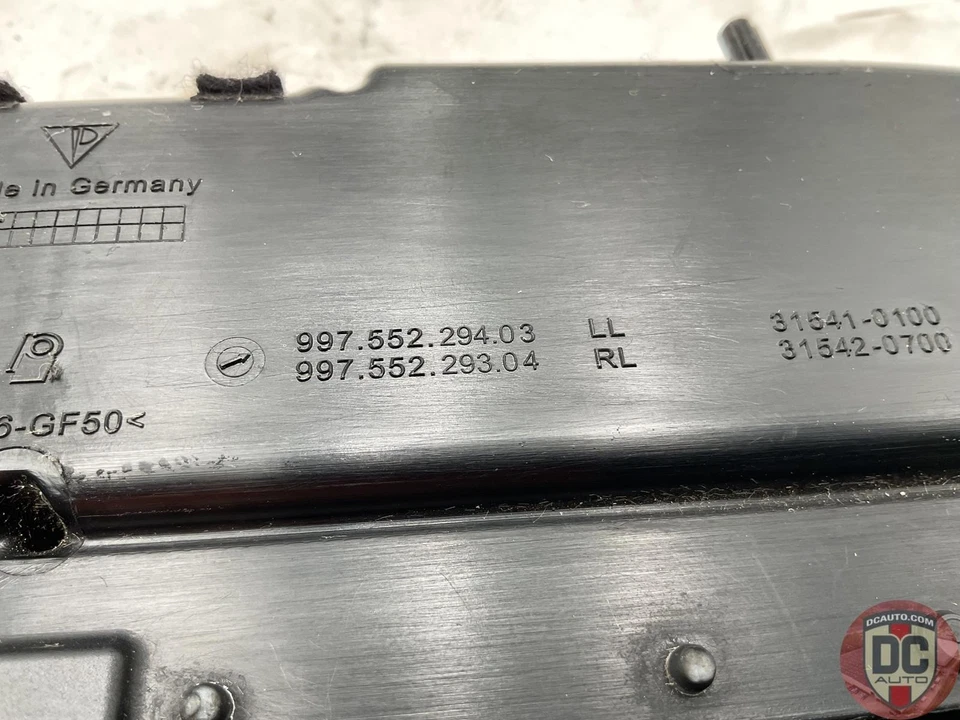 Portavasos Porsche 911 997 2005-2008 negro 99755298800A11 133940 Foto 2 de 4