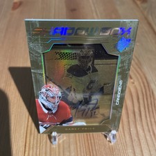 2020-21 SPx Shadow Box Auto Tier 1 112/125 Carey Price #SBA-CP Auto