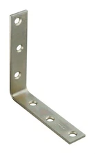 National Hardware 5in. H X 1in. W X 0.16in. D Zinc-Plated Steel Corner Brace