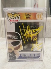 Hollywood Hulk Hogan signed autographed WWE Funko Pop With COA