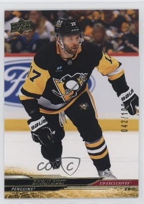 2024-25 Upper Deck Series 1 Exclusives 42/100 Bryan Rust #141 1t86