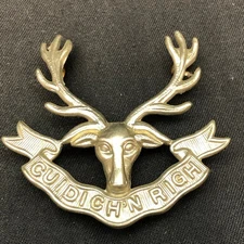 Original British Army Cap Badge - Seaforth Highlanders