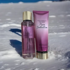 Victoria's Secret Pure Seduction 8.4 oz Body Mist and Lotion - NEW