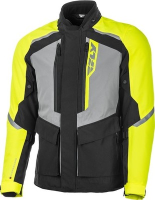 FLY RACING TERRA TREK JACKET BLACK/HI-VIS SIZE XXL - 477-21142X