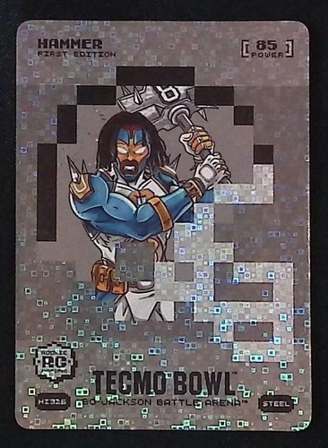 Bo Jackson Battle Arena Tecmo Bowl Helmet Icon Battlefoil Hammer Steel #HI326