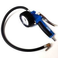 BGS Druckluft ReifenfüLlpistole ReifenfüLler Geeicht 0 - 10 Bar