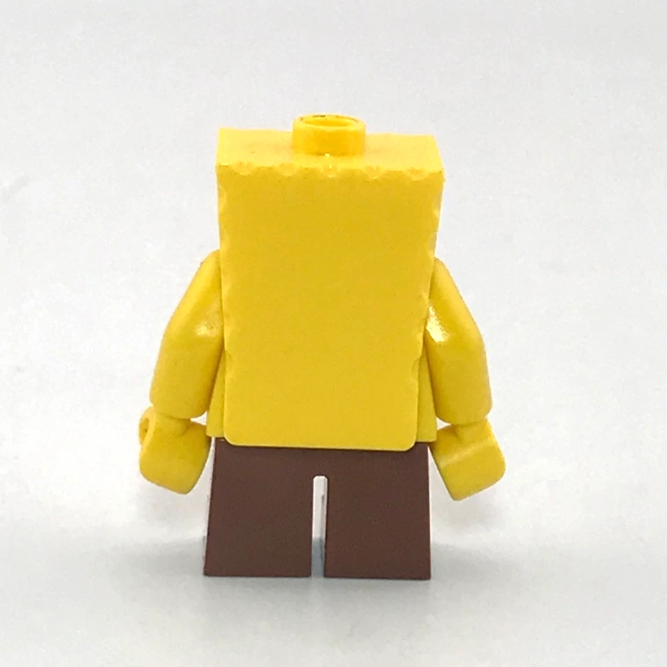 LEGO Bob Esponja Pantalones Cuadrados Minifigura Sonrisa con Parte Inferior Foto 4 de 4