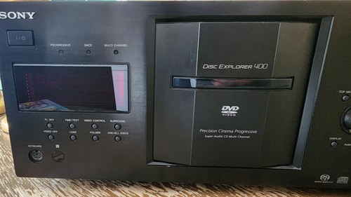 Sony DVP-CX777ES 400 DVD/SACD/CD Disc Player No Remote - Serviced and Tested - Picture 5 of 9