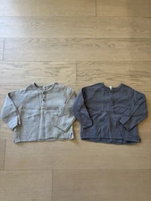 Quincy Mae 2-pack Toddler Cotton Gauze Top, Size 2-3Y