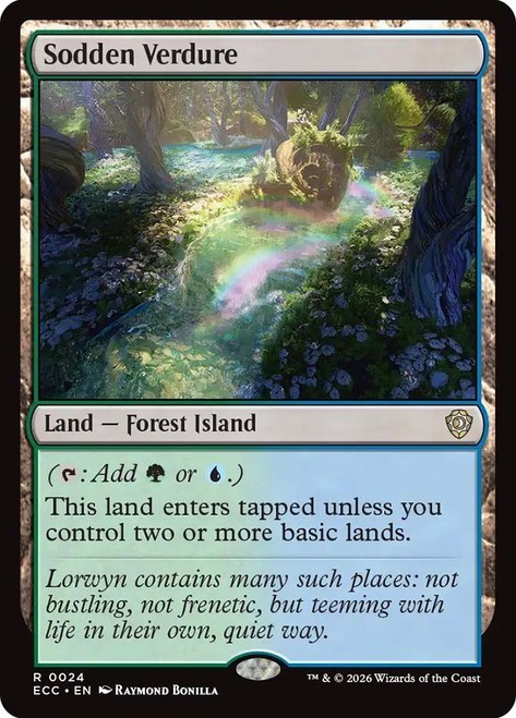 Sodden Verdure [Lorwyn Eclipsed] MTG