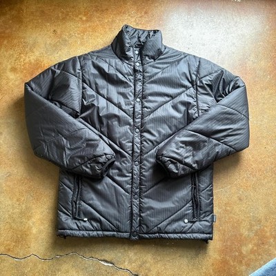 Y2K Stussy black puffer #puffer