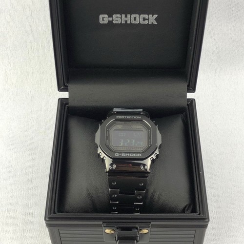 Casio G-Shock Full Black Stainless Steel GMW-B5000GD-1 Bluetooth Treasure Box - Picture 7 of 11