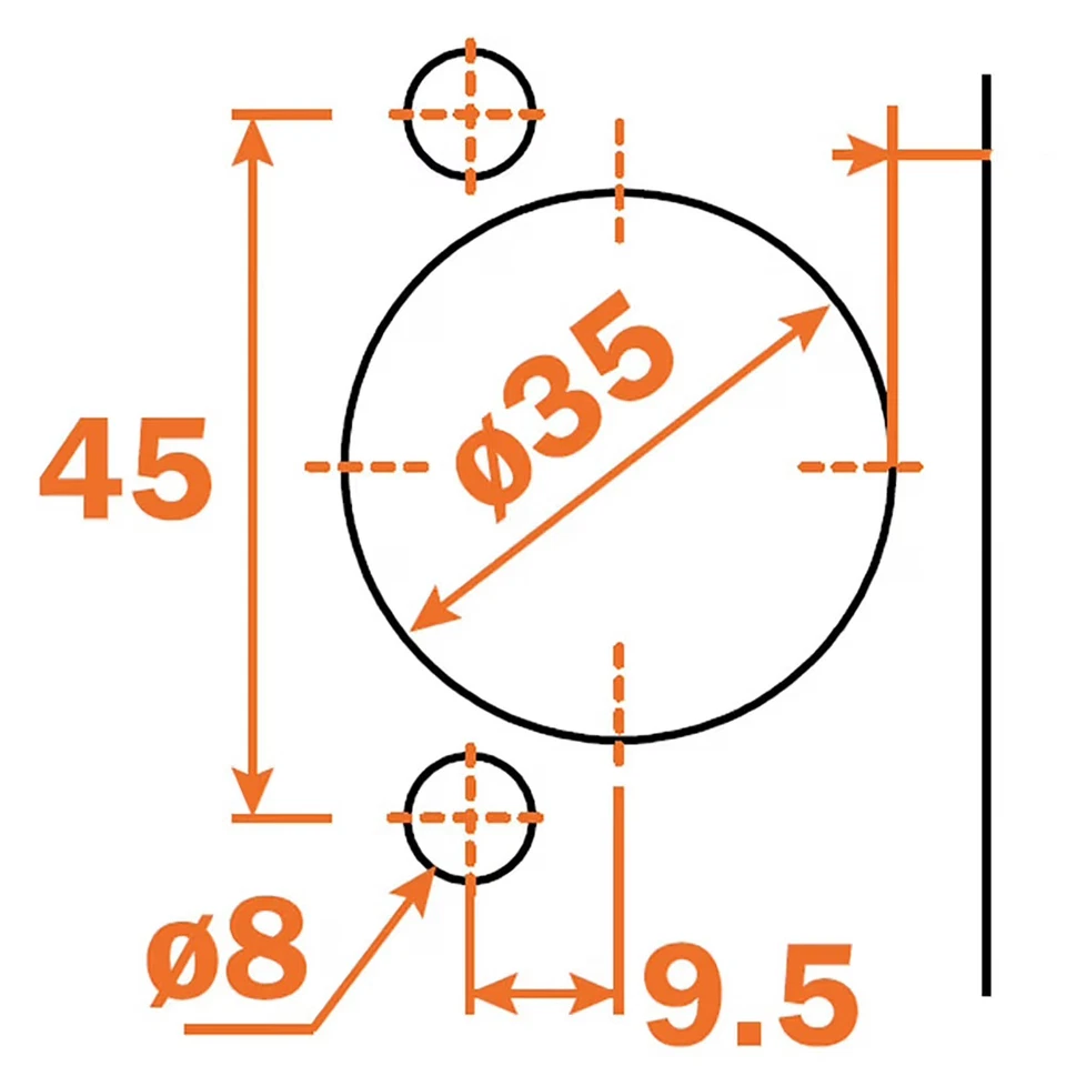 Dobradiça de fechamento suave parafuso sobreposição completa Salice 105 graus Silentia C1P6AD9 - Imagem 2 de 3