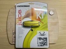 Vintage Leatherman Juice KF4 Yellow Collectable Retired Rare New in Blister