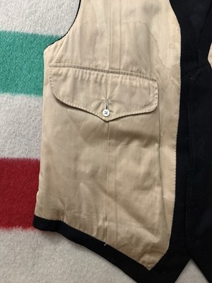 Antique Early 1900s 1910s 1920s 1930s French Paris Waistcoat Vest