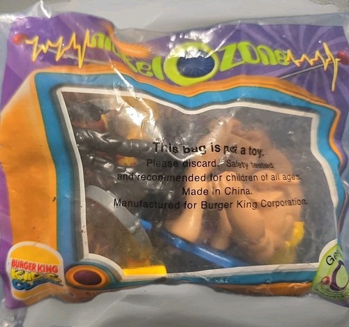 Nickel OZone Burger King Kinder Spielzeug Action League Nickelodeon Kablam Figuren