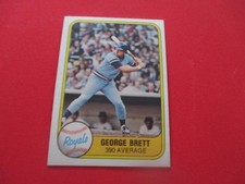 George Brett 1981 Fleer #655