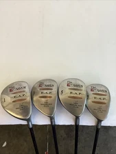 EAP Golf The Raven Fairway Woods Set 1-3-5-7 With Regular Graphite Shafts